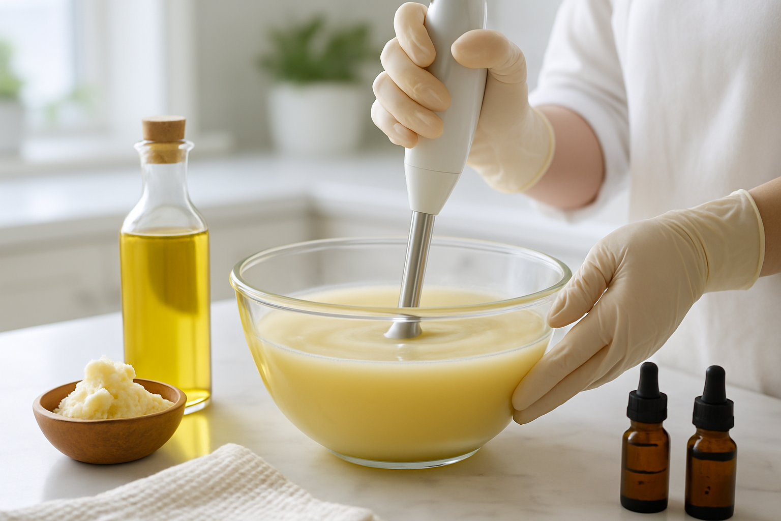 Fabrication artisanale étape par étape d’un savon naturel à froid