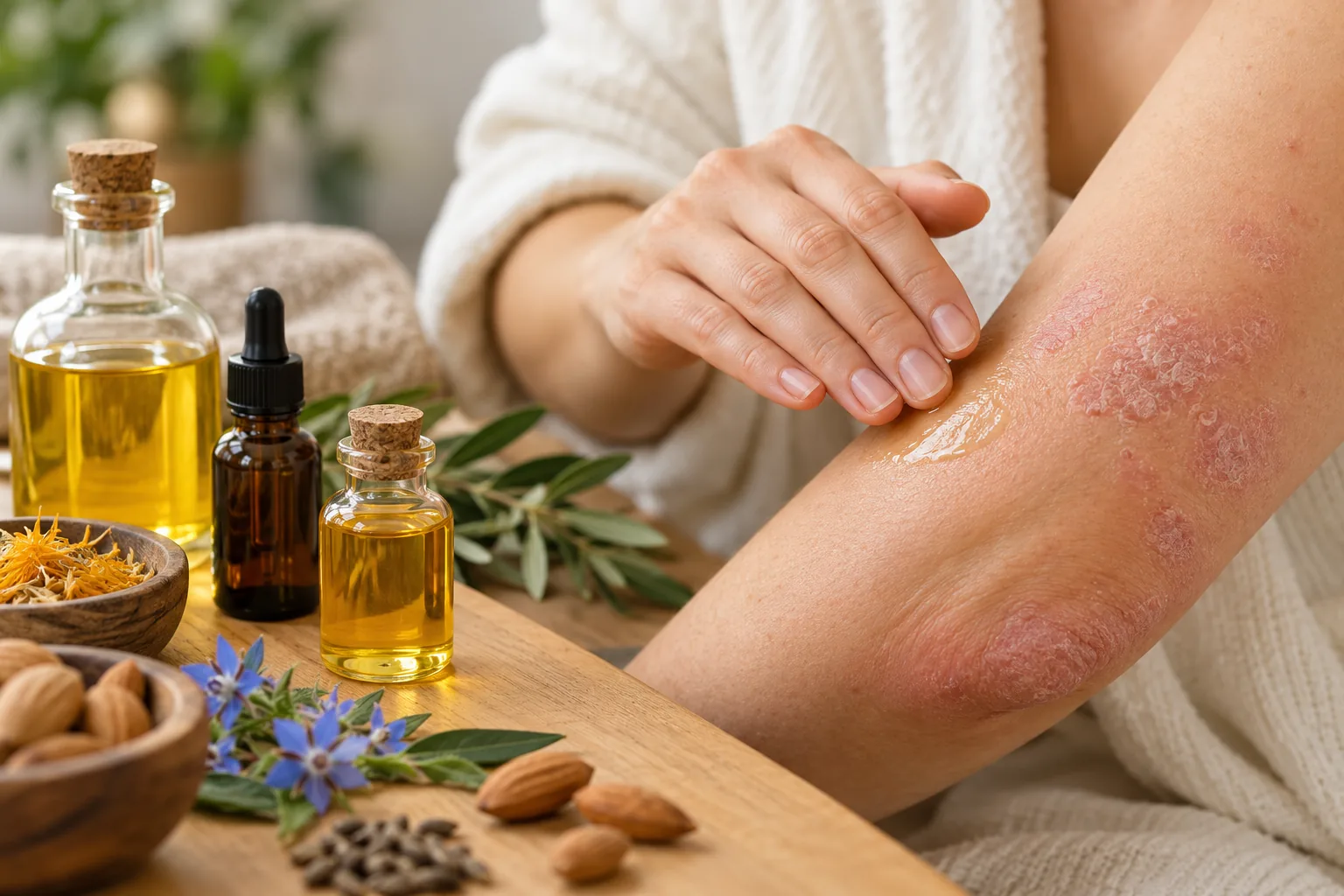 huile pour psoriasis pour choisir sans risque dans une composition sobre et lisible