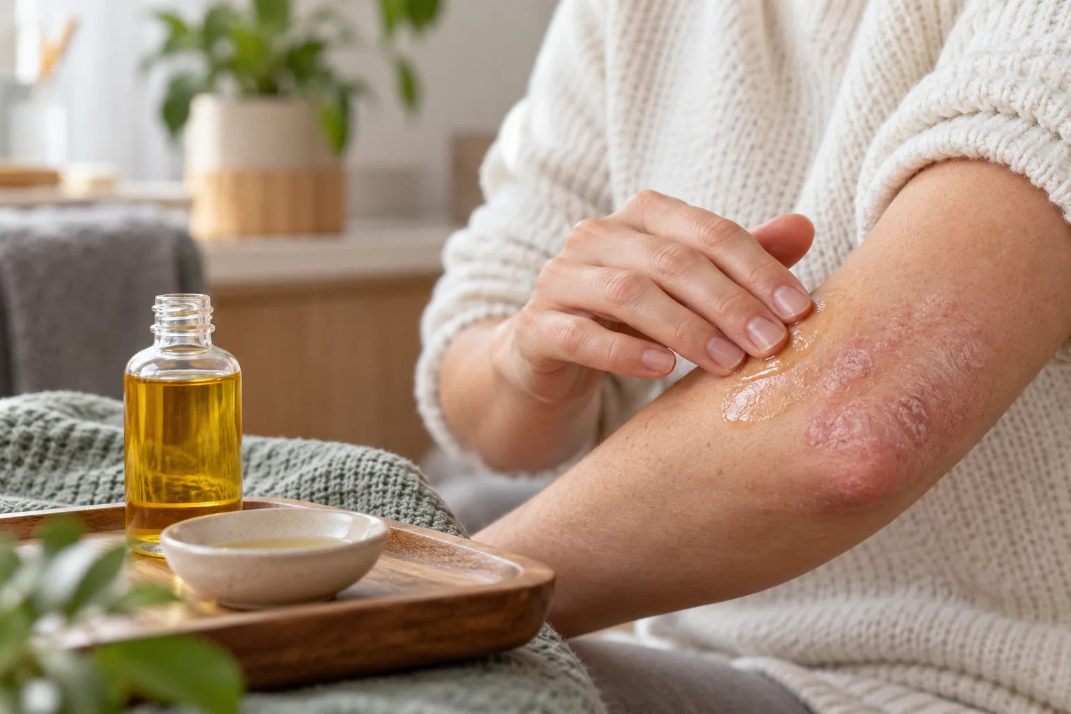 huile pour psoriasis pour Ce qu’une huile peut réellement apporter dans une composition sobre et lisible